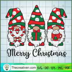 Gnomes Merry Christmas SVG, Gnomes SVG, Dwaft SVG