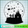 Christmas In Disney Castle SVG Cut File for Cricut & Silhouette 2 94 copy 5