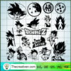 Dragon Ball Z Bundle SVG Cut File for Cricut & Silhouette