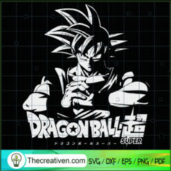 Goku Dragon Ball Super SVG, Dragon Ball Z SVG, Cartoon SVG