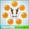 Seven Dragon Ball SVG, Shenron Dragon SVG, Dragon Ball Z SVG