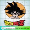 Goku Dragon Ball Z Logo SVG, Dragon Ball SVG, Cartoon SVG