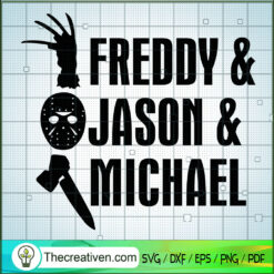 Freddy Krueger Big Shadow SVG Cut File for Cricut & Silhouette