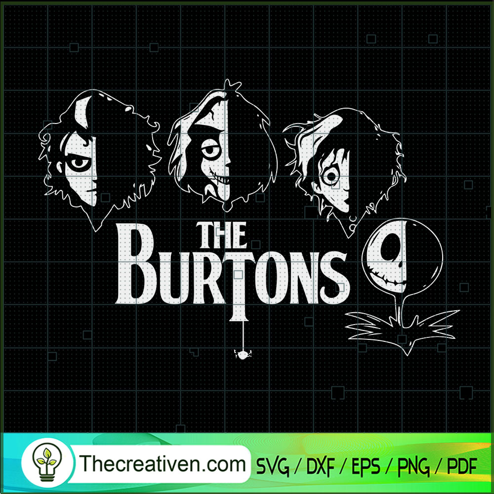 Jack Skellington And The Burtons SVG, The Burtons SVG, Jack SVG 1 Jack Skellington And The Burtons SVG, The Burtons SVG, Jack SVG