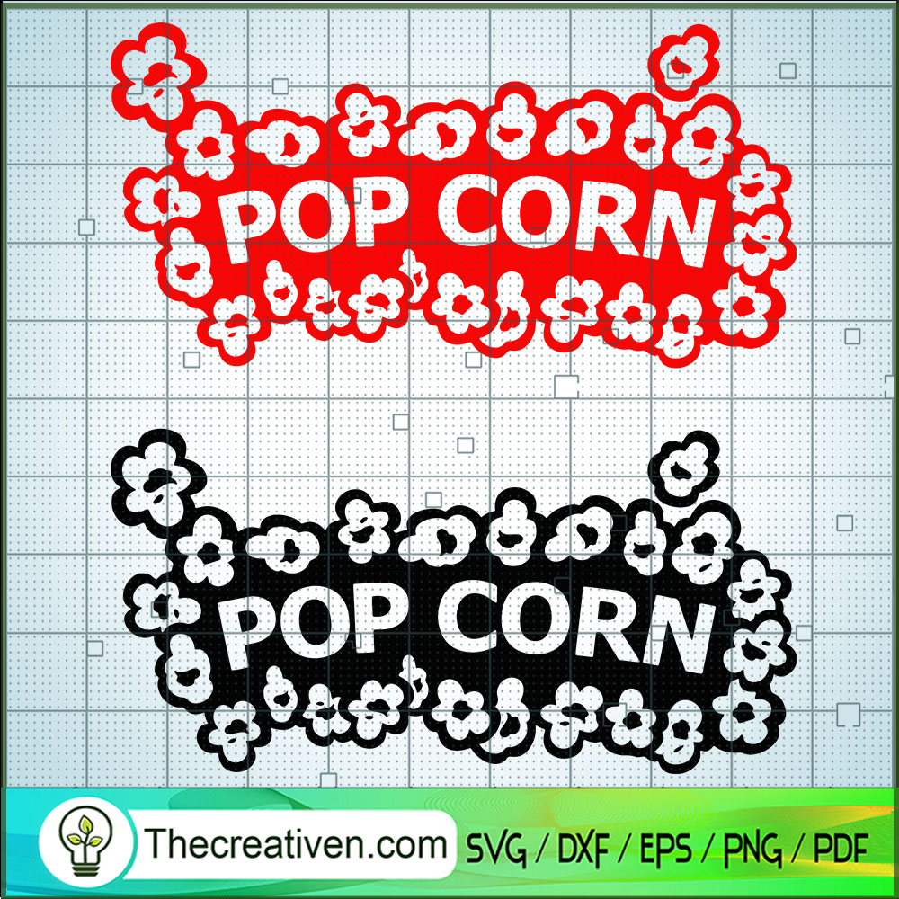 Pop Corn SVG, Snacks SVG, Trending SVG 1 Pop Corn SVG, Snacks SVG, Trending SVG