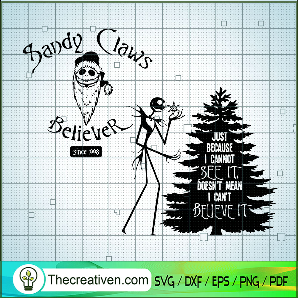 Sandy Claws Beliver SVG Cut File for Cricut & Silhouette 1 Sandy Claws Beliver SVG Cut File for Cricut & Silhouette