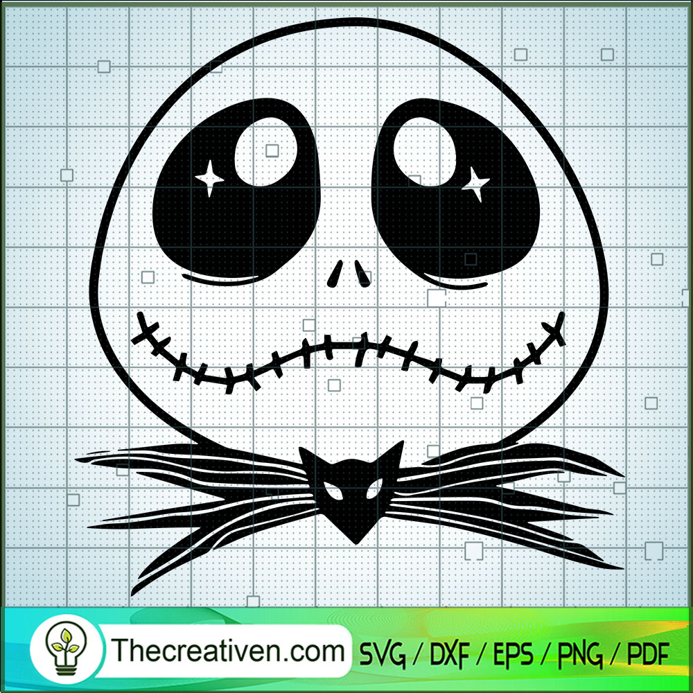 Jack Skellington Sad Face SVG, Jack SVG, Love Jack Skellington SVG 1 Jack Skellington Sad Face SVG, Jack SVG, Love Jack Skellington SVG
