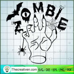 Zombie Hand SVG, Scary Zombie Witch SVG, Halloween SVG