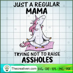 Just a Regular Mama SVG Cut File for Cricut & Silhouette