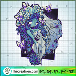 Decaying Dreams SVG, Horror Princess SVG, Halloween SVG