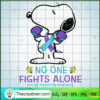 No one Fights Alone SVG, Suicide Prevention Awareness SVG, Snoopy SVG 2 8 copy 19