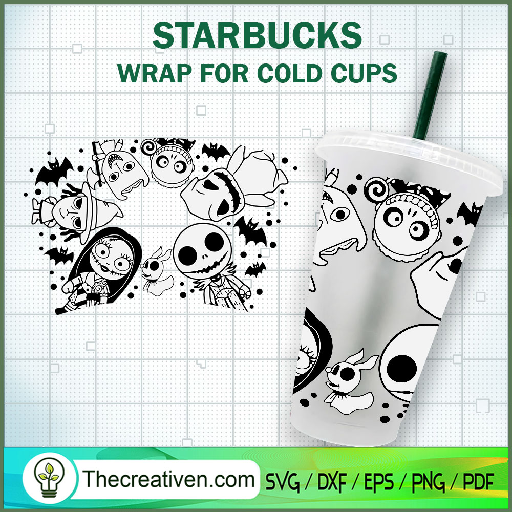 The Nightmare Before Christmas Charact SVG Cut File fo Design 58934 1 The Nightmare Before Christmas Charact SVG Cut File fo Design 58934