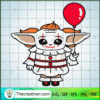 Baby Yoda Pennywise SVG, Cute Yoda SVG, Pennywise Horror SVG 2 9 copy 17