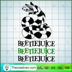Beetlejuice Beetlejuice Beet SVG Cut File for Cricut