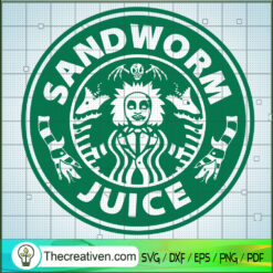 Sandworm Juice SVG, Beetlejuice SVG, Funny Halloween SVG