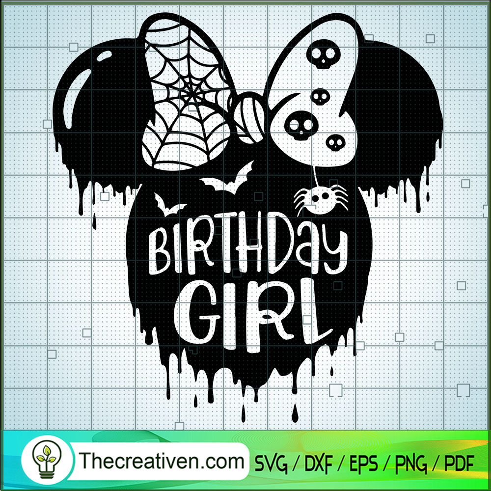Birthday Girl Halloween SVG Cut File for Cricut & Silhouette 1 Birthday Girl Halloween SVG Cut File for Cricut & Silhouette