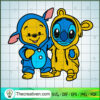 Stitch And Winnie The Pooh Friends SVG, Sitch SVG, Winnie The Pooh SVG
