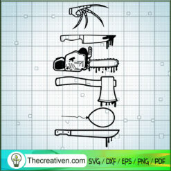 Horror Weapons SVG, Killin SVG, Horror Movie SVG
