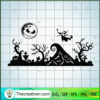 Jack Skellington Nightmare Scene SVG Cut File for Cricut & Silhouette