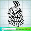 Funny Paradigm Llama SVG, Llama SVG, Funny SVG