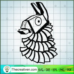 Funny Paradigm Llama SVG, Llama SVG, Funny SVG