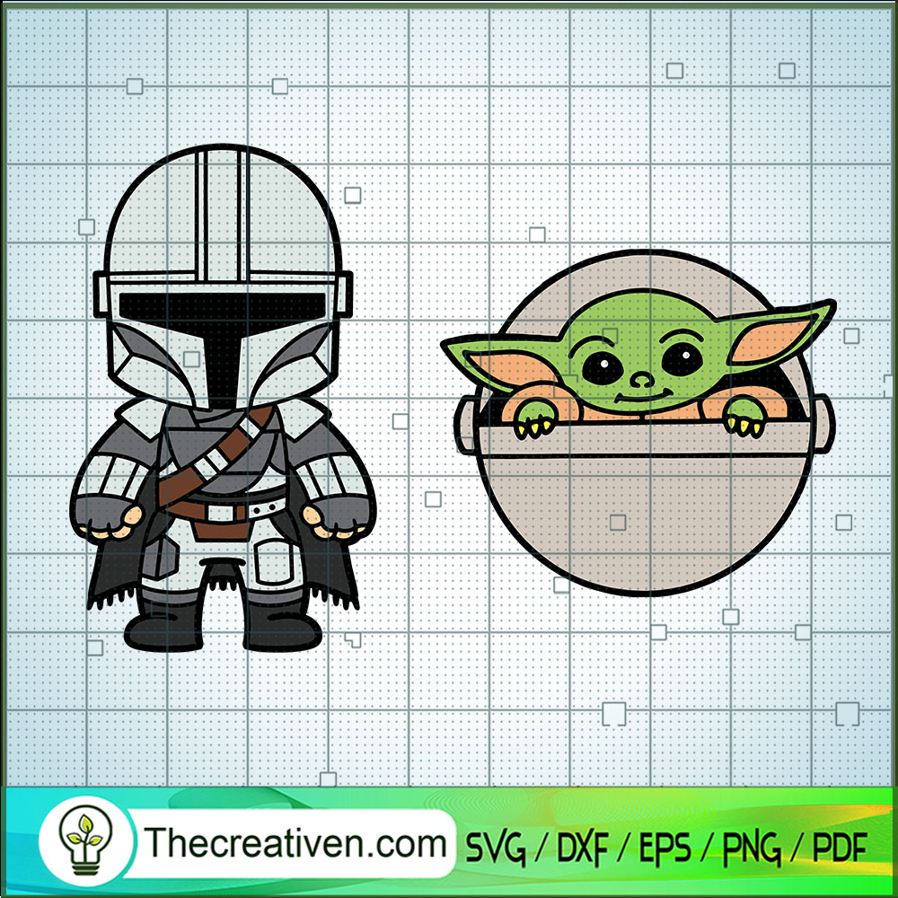 The Mandalorian And Baby Yoda SVG, Star Wars SVG, Movie Characters SVG 1 The Mandalorian And Baby Yoda SVG, Star Wars SVG, Movie Characters SVG
