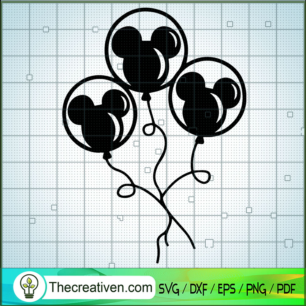 Mickey Mouse Balloon Bunch SVG, Disney Mickey SVG, Mickey Head SVG 1 Mickey Mouse Balloon Bunch SVG, Disney Mickey SVG, Mickey Head SVG