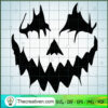 Scary Pumpkin Face SVG, Scary Face SVG, Halloween Face SVG 2 156 copy 9