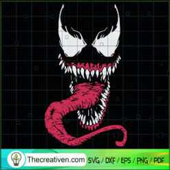Venom Scary Face SVG, Venom SVG, Marvel SVG