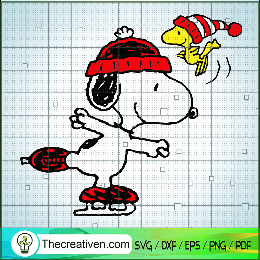 Snoopy Play Patin With Woodstock SVG, Snoopy SVG, Cartoon SVG 1 Snoopy Play Patin With Woodstock SVG, Snoopy SVG, Cartoon SVG