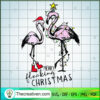Merry Flocking Christmas SVG, Flamingo SVG, Christmas SVG 3 Untitled 22 copy