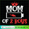Mom Of 2 Boys SVG, Mom SVG, Mother Day SVG