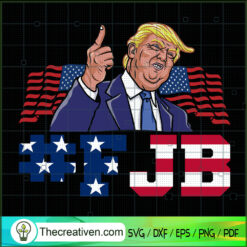 FJB Donald Trump SVG, USA President SVG, FJB SVG