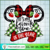 It's My Favorite Time SVG, Disney Christmas SVG, Disney Mickey SVG