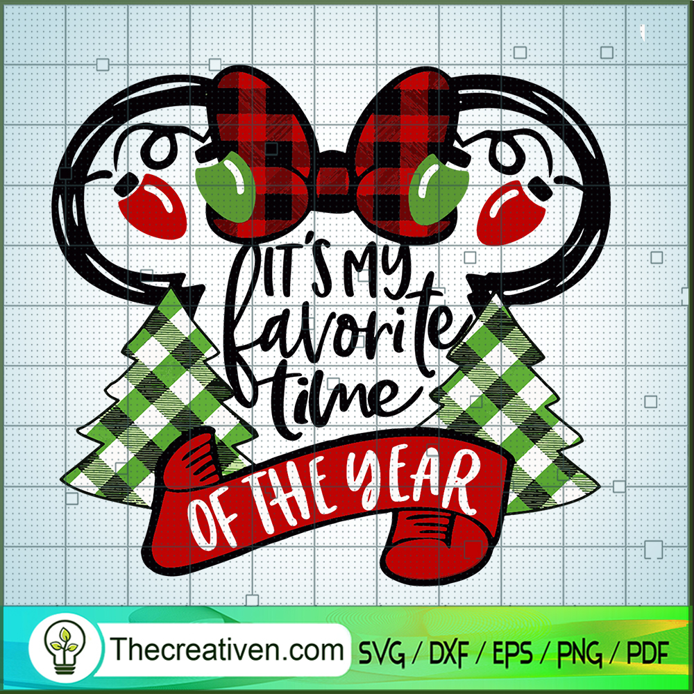 It's My Favorite Time SVG, Disney Christmas SVG, Disney Mickey SVG 1 It's My Favorite Time SVG, Disney Christmas SVG, Disney Mickey SVG