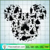Disney Characters SVG, Walt Disney SVG, Disney Mickey Head SVG 2 dfg