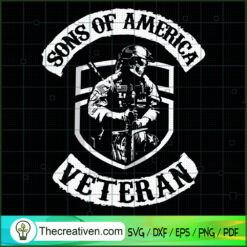 Sons Of America Veteran SVG, Veteran SVG, US Army SVG
