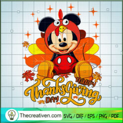 Happy Thanksgiving Day Svg SVG Cut File for Cricut & Silhouette