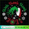 Stink Stank Stunk Ornament C SVG Cut File for Cricut