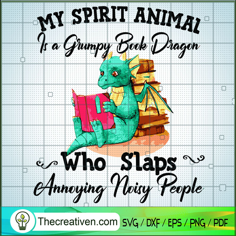 My Spirit Animal Is a Grumpy SVG Cut File for Cricut Design 60981 1 My Spirit Animal Is a Grumpy SVG Cut File for Cricut Design 60981