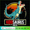 Kidosaurus Rex SVG, Dinosaurus SVG, T-rex SVG