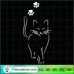 Black Cat SVG, Cat SVG, Pet Lover SVG