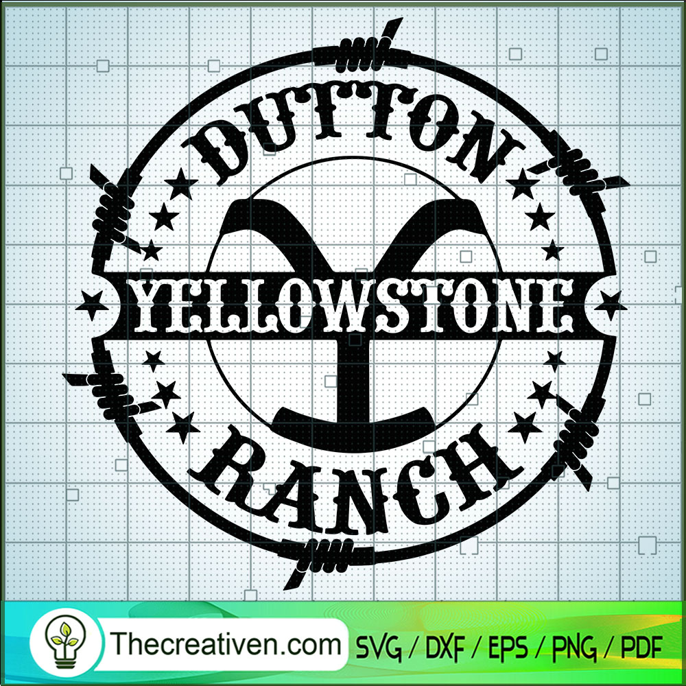 Dutton Yellowstone Ranch SVG, Yellowstone SVG, Movie SVG 1 Dutton Yellowstone Ranch SVG, Yellowstone SVG, Movie SVG