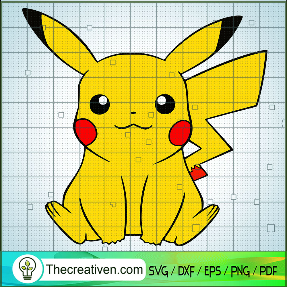 Cute Pikachu SVG, Pikachu SVG, Pokemon SVG 1 Cute Pikachu SVG, Pikachu SVG, Pokemon SVG