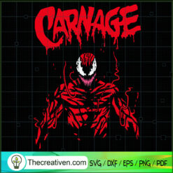 Carnage SVG, Symbiote SVG, Venom SVG
