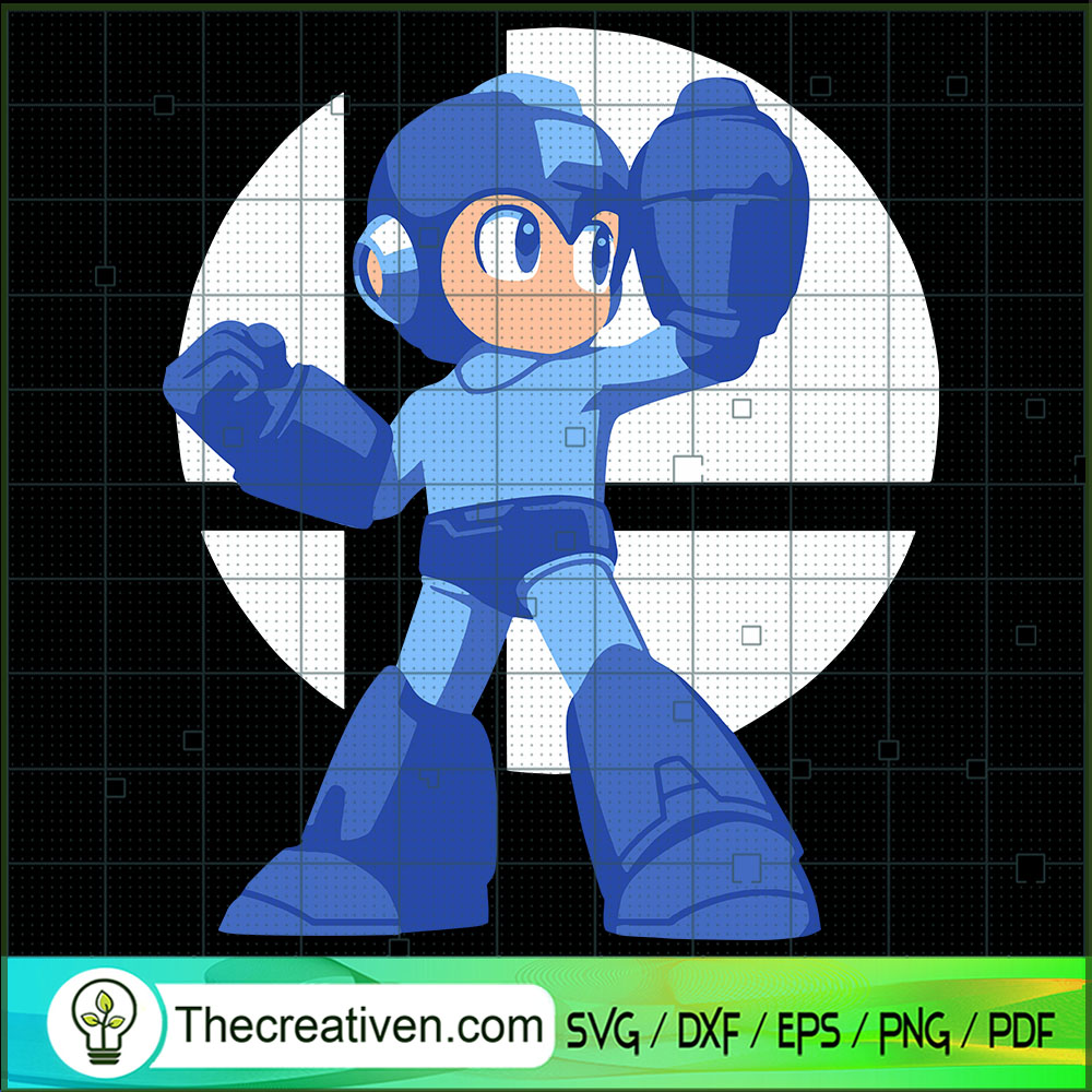 Megaman SVG ,Smash Bros SVG, Super Smash Bros Game SVG 1 Megaman SVG ,Smash Bros SVG, Super Smash Bros Game SVG
