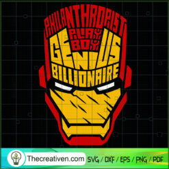 Iron Man SVG Cut File for Cricut & Silhouette Design 61417