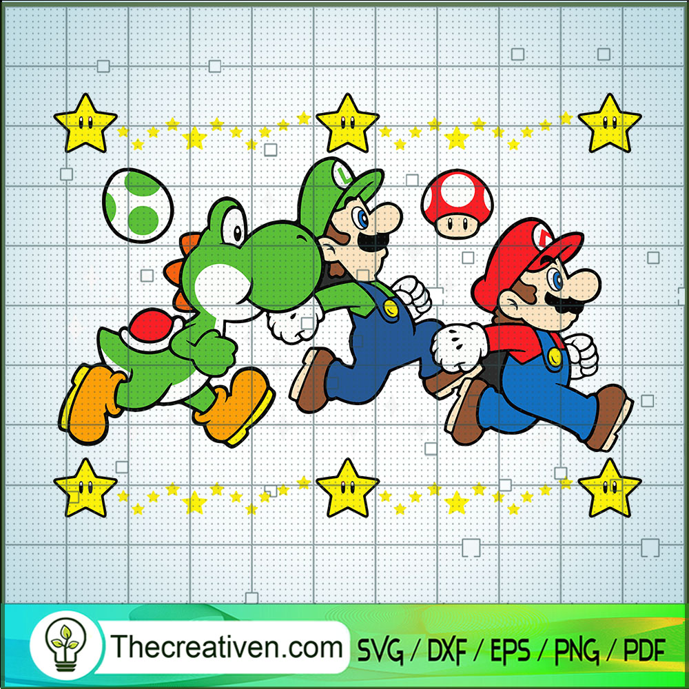 Super Mario SVG, Luigi SVG, Yoshi SVG 1 Super Mario SVG, Luigi SVG, Yoshi SVG
