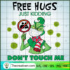 Free Hugs Just Kidding Don't Touch Me SVG Cut File for Design 61532 2 7 copy