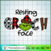 Resting Grich Face SVG, Grinch Christmas SVG, Merry Xmas SVG 3 14 copy